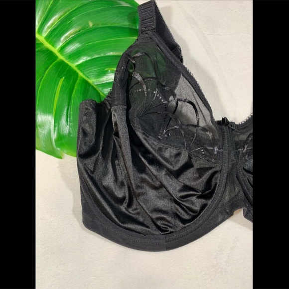 NEW $59 Elomi Black 'Cate' Underwire Bra SZ 36K - Picture 5 of 12